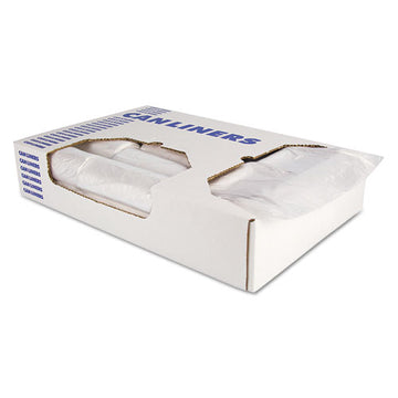 Heritage High-density Waste Can Liners, 30 Gal, 16 Microns, 30" X 37", Natural, 500-carton freeshipping - TVN Wholesale